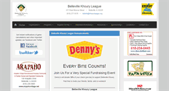 Desktop Screenshot of bellevillekhoury.org